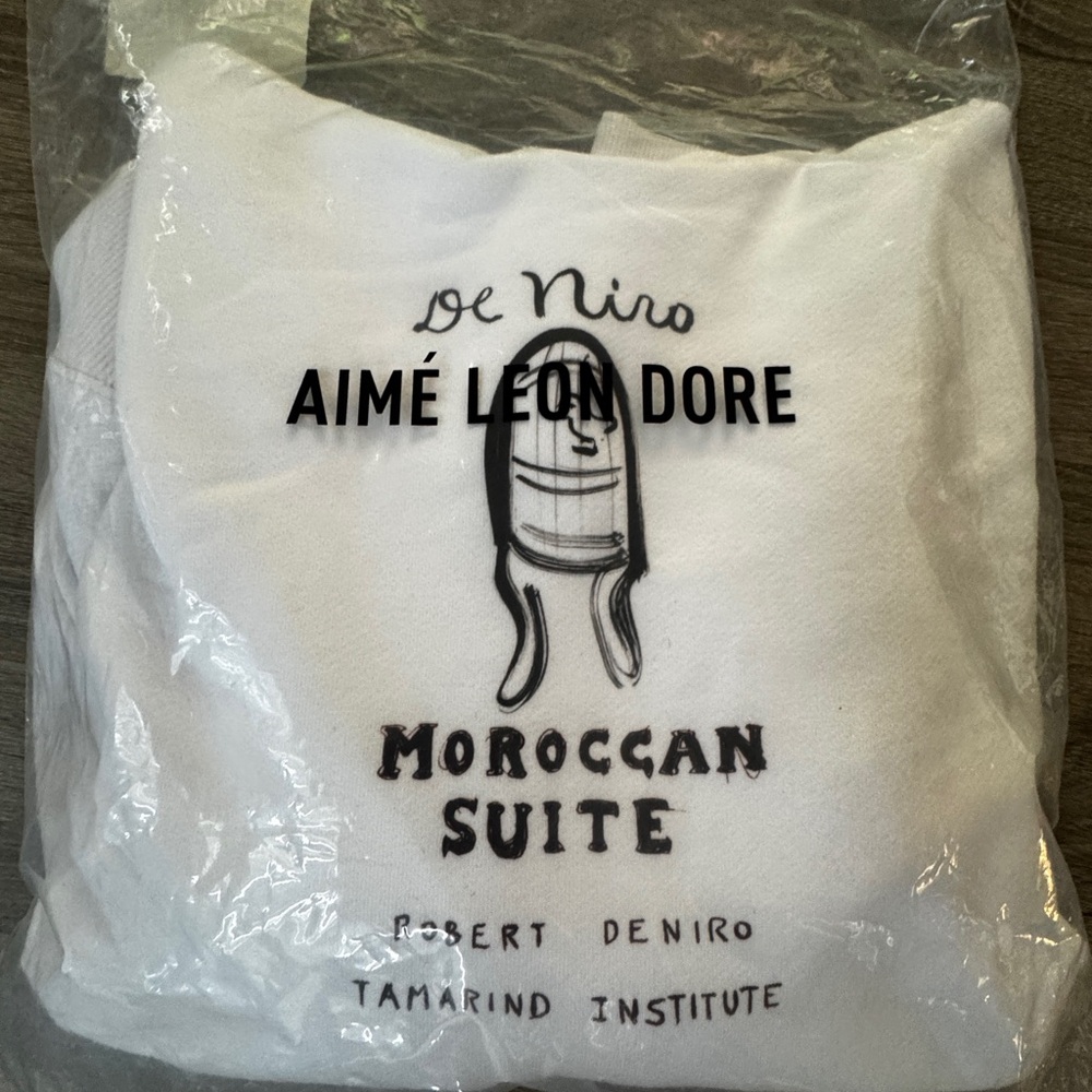 Aimé Leon Dore x Robert Deniro Sr. "Moroccan Suite" hoodie